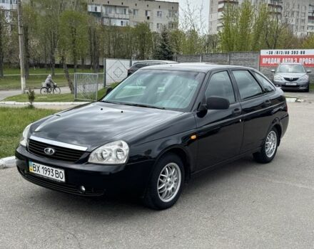 Черный ВАЗ 2172 Priora, объемом двигателя 1.6 л и пробегом 196 тыс. км за 2550 $, фото 1 на Automoto.ua