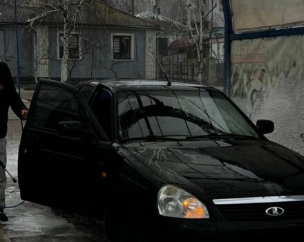 Черный ВАЗ 2172 Priora, объемом двигателя 1.6 л и пробегом 190 тыс. км за 3000 $, фото 1 на Automoto.ua