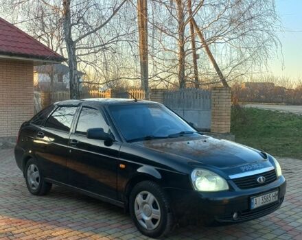 Черный ВАЗ 2172 Priora, объемом двигателя 1.6 л и пробегом 190 тыс. км за 2700 $, фото 1 на Automoto.ua