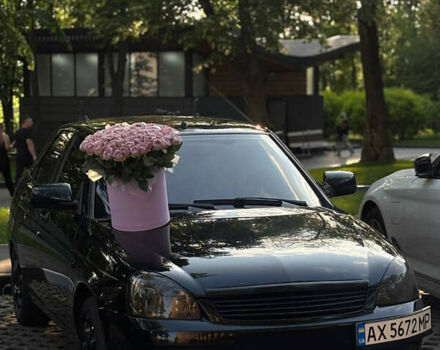 Чорний ВАЗ 2172 Priora, об'ємом двигуна 1.6 л та пробігом 118 тис. км за 3500 $, фото 1 на Automoto.ua