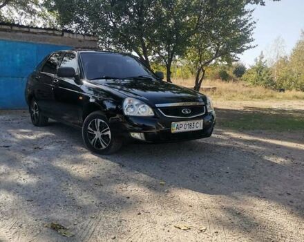 Черный ВАЗ 2172 Priora, объемом двигателя 1.6 л и пробегом 167 тыс. км за 3500 $, фото 1 на Automoto.ua