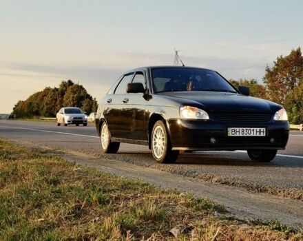 Черный ВАЗ 2172 Priora, объемом двигателя 1.6 л и пробегом 155 тыс. км за 3900 $, фото 1 на Automoto.ua