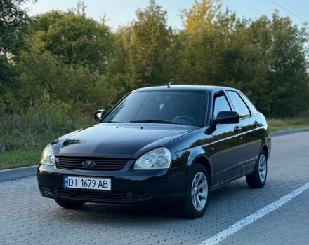 Черный ВАЗ 2172 Priora, объемом двигателя 1.6 л и пробегом 167 тыс. км за 3500 $, фото 1 на Automoto.ua