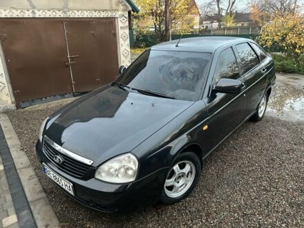 Черный ВАЗ 2172 Priora, объемом двигателя 1.6 л и пробегом 160 тыс. км за 3000 $, фото 1 на Automoto.ua
