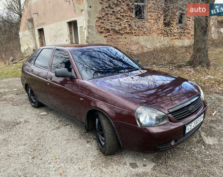 Красный ВАЗ 2172 Priora, объемом двигателя 1.6 л и пробегом 210 тыс. км за 2150 $, фото 7 на Automoto.ua