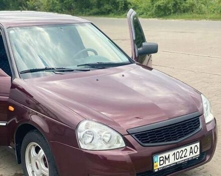 Червоний ВАЗ 2172 Priora, об'ємом двигуна 1.6 л та пробігом 163 тис. км за 3000 $, фото 2 на Automoto.ua