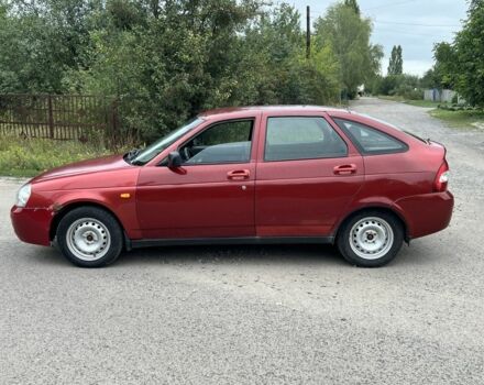 Красный ВАЗ 2172 Priora, объемом двигателя 1.6 л и пробегом 220 тыс. км за 1100 $, фото 6 на Automoto.ua