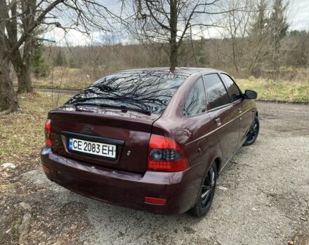 Красный ВАЗ 2172 Priora, объемом двигателя 1.6 л и пробегом 210 тыс. км за 2150 $, фото 2 на Automoto.ua