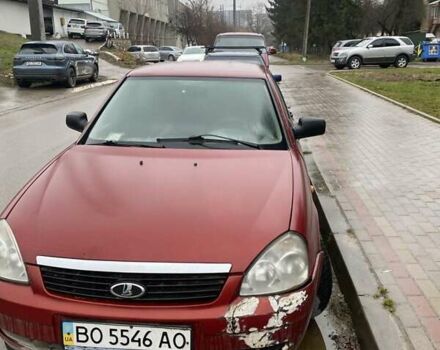 Красный ВАЗ 2172 Priora, объемом двигателя 1.6 л и пробегом 150 тыс. км за 850 $, фото 2 на Automoto.ua