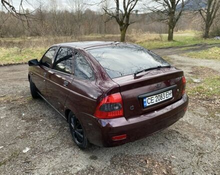 Красный ВАЗ 2172 Priora, объемом двигателя 1.6 л и пробегом 210 тыс. км за 2150 $, фото 1 на Automoto.ua