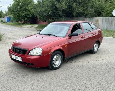 Красный ВАЗ 2172 Priora, объемом двигателя 1.6 л и пробегом 220 тыс. км за 1100 $, фото 2 на Automoto.ua