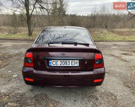 Красный ВАЗ 2172 Priora, объемом двигателя 1.6 л и пробегом 210 тыс. км за 2150 $, фото 3 на Automoto.ua