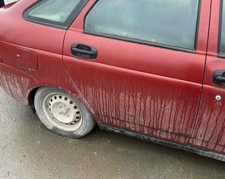 Красный ВАЗ 2172 Priora, объемом двигателя 1.6 л и пробегом 150 тыс. км за 850 $, фото 1 на Automoto.ua