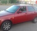 Красный ВАЗ 2172 Priora, объемом двигателя 1.6 л и пробегом 222 тыс. км за 3000 $, фото 1 на Automoto.ua