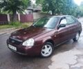 Красный ВАЗ 2172 Priora, объемом двигателя 1.6 л и пробегом 59 тыс. км за 3000 $, фото 1 на Automoto.ua