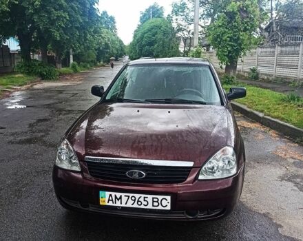 Красный ВАЗ 2172 Priora, объемом двигателя 1.6 л и пробегом 59 тыс. км за 3000 $, фото 11 на Automoto.ua