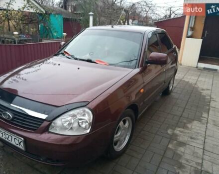 Красный ВАЗ 2172 Priora, объемом двигателя 1.6 л и пробегом 98 тыс. км за 3800 $, фото 3 на Automoto.ua