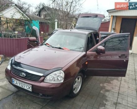 Красный ВАЗ 2172 Priora, объемом двигателя 1.6 л и пробегом 98 тыс. км за 3800 $, фото 6 на Automoto.ua