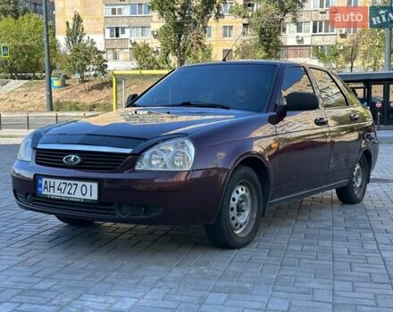 Красный ВАЗ 2172 Priora, объемом двигателя 1.6 л и пробегом 152 тыс. км за 2900 $, фото 6 на Automoto.ua