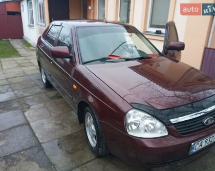 Красный ВАЗ 2172 Priora, объемом двигателя 1.6 л и пробегом 98 тыс. км за 3800 $, фото 4 на Automoto.ua