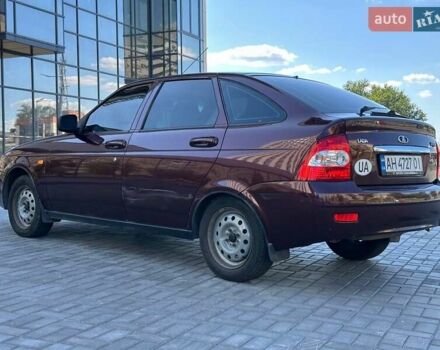 Красный ВАЗ 2172 Priora, объемом двигателя 1.6 л и пробегом 152 тыс. км за 2900 $, фото 5 на Automoto.ua