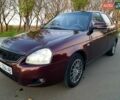 Красный ВАЗ 2172 Priora, объемом двигателя 1.6 л и пробегом 220 тыс. км за 3900 $, фото 1 на Automoto.ua