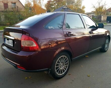 Красный ВАЗ 2172 Priora, объемом двигателя 1.6 л и пробегом 220 тыс. км за 3900 $, фото 2 на Automoto.ua