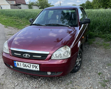 Червоний ВАЗ 2172 Priora, об'ємом двигуна 1.6 л та пробігом 180 тис. км за 2200 $, фото 1 на Automoto.ua