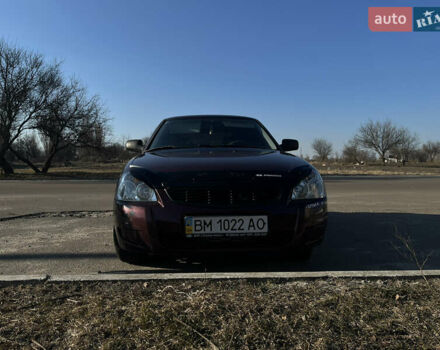 Красный ВАЗ 2172 Priora, объемом двигателя 1.6 л и пробегом 150 тыс. км за 2700 $, фото 1 на Automoto.ua