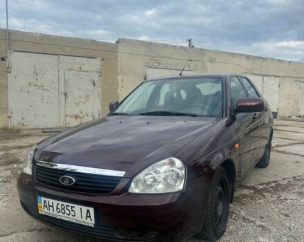 Красный ВАЗ 2172 Priora, объемом двигателя 1.6 л и пробегом 57 тыс. км за 3000 $, фото 1 на Automoto.ua