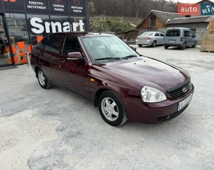 Красный ВАЗ 2172 Priora, объемом двигателя 1.6 л и пробегом 114 тыс. км за 2650 $, фото 1 на Automoto.ua