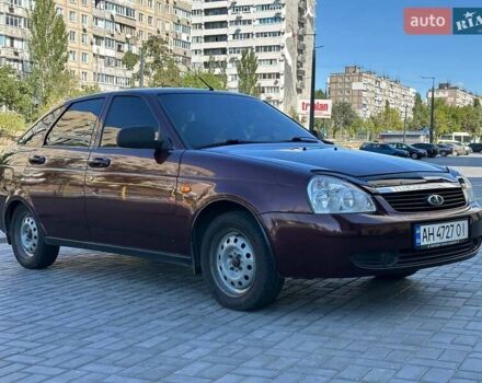 Красный ВАЗ 2172 Priora, объемом двигателя 1.6 л и пробегом 152 тыс. км за 2900 $, фото 1 на Automoto.ua