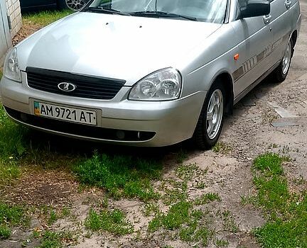 Сірий ВАЗ 2172 Priora, об'ємом двигуна 1.6 л та пробігом 110 тис. км за 2000 $, фото 1 на Automoto.ua