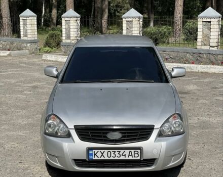 Серый ВАЗ 2172 Priora, объемом двигателя 1.6 л и пробегом 200 тыс. км за 3200 $, фото 1 на Automoto.ua