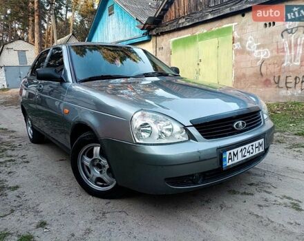 Сірий ВАЗ 2172 Priora, об'ємом двигуна 1.6 л та пробігом 208 тис. км за 2350 $, фото 1 на Automoto.ua
