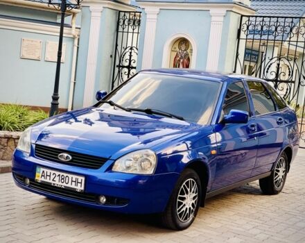 Синий ВАЗ 2172 Priora, объемом двигателя 1.6 л и пробегом 160 тыс. км за 3300 $, фото 4 на Automoto.ua