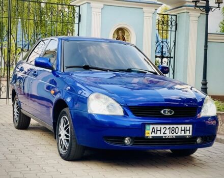 Синий ВАЗ 2172 Priora, объемом двигателя 1.6 л и пробегом 160 тыс. км за 3300 $, фото 1 на Automoto.ua