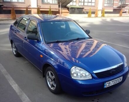 Синий ВАЗ 2172 Priora, объемом двигателя 1.6 л и пробегом 80 тыс. км за 3800 $, фото 1 на Automoto.ua