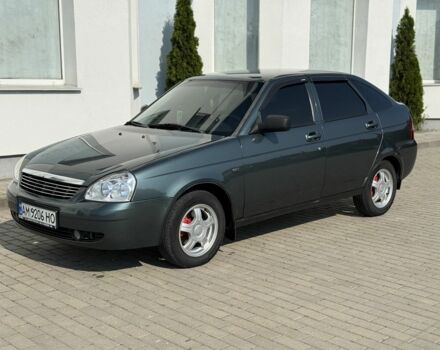 Зеленый ВАЗ 2172 Priora, объемом двигателя 1.6 л и пробегом 87 тыс. км за 3300 $, фото 3 на Automoto.ua