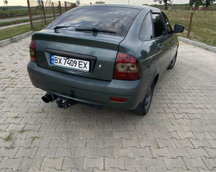 Зеленый ВАЗ 2172 Priora, объемом двигателя 1.6 л и пробегом 254 тыс. км за 3500 $, фото 6 на Automoto.ua