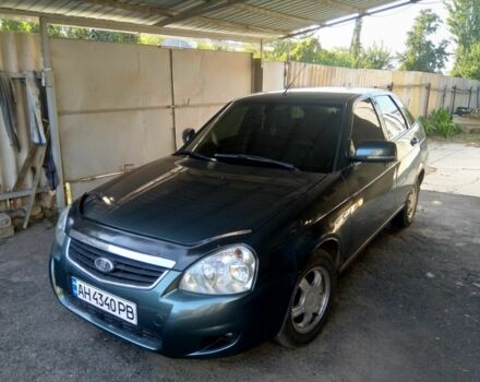 Зеленый ВАЗ 2172 Priora, объемом двигателя 1 л и пробегом 102 тыс. км за 5500 $, фото 1 на Automoto.ua