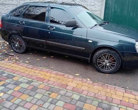 Зеленый ВАЗ 2172 Priora, объемом двигателя 1.6 л и пробегом 87 тыс. км за 3800 $, фото 5 на Automoto.ua