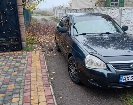 Зеленый ВАЗ 2172 Priora, объемом двигателя 1.6 л и пробегом 87 тыс. км за 3800 $, фото 2 на Automoto.ua