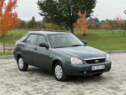 Зеленый ВАЗ 2172 Priora, объемом двигателя 1.6 л и пробегом 148 тыс. км за 3700 $, фото 1 на Automoto.ua