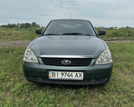 Зеленый ВАЗ 2172 Priora, объемом двигателя 1.6 л и пробегом 293 тыс. км за 2400 $, фото 1 на Automoto.ua