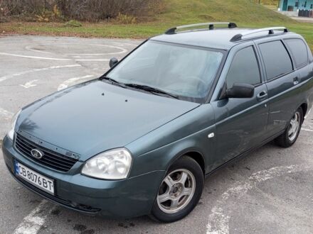 Зеленый ВАЗ 2172 Priora, объемом двигателя 1.6 л и пробегом 140 тыс. км за 2550 $, фото 1 на Automoto.ua