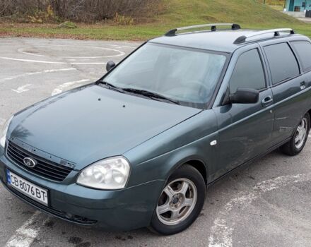 Зеленый ВАЗ 2172 Priora, объемом двигателя 1.6 л и пробегом 140 тыс. км за 2550 $, фото 1 на Automoto.ua