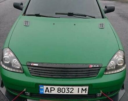 Зеленый ВАЗ 2172 Priora, объемом двигателя 1.6 л и пробегом 200 тыс. км за 3600 $, фото 1 на Automoto.ua