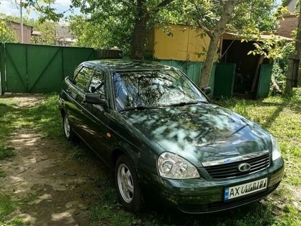 Зеленый ВАЗ 2172 Priora, объемом двигателя 1.5 л и пробегом 80 тыс. км за 3800 $, фото 1 на Automoto.ua