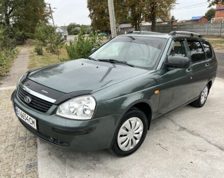 Зеленый ВАЗ 2172 Priora, объемом двигателя 1.6 л и пробегом 145 тыс. км за 3250 $, фото 1 на Automoto.ua